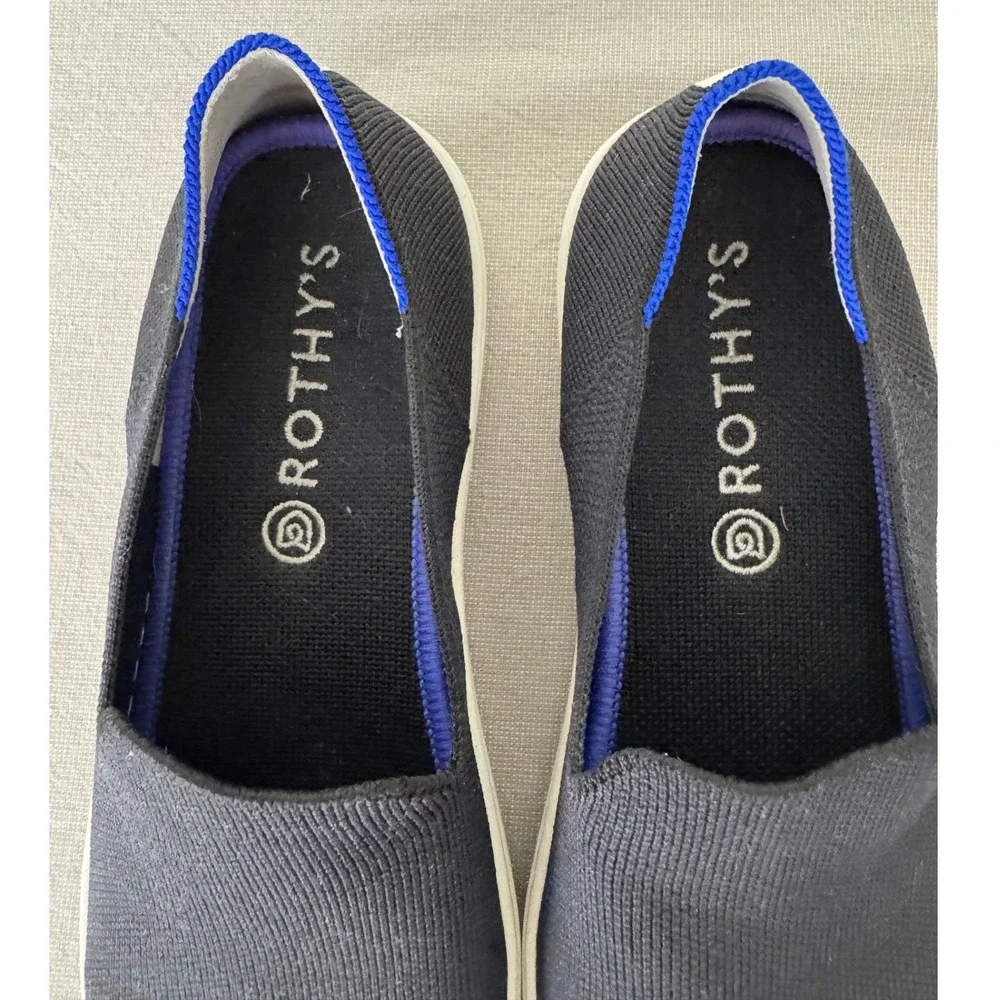 Rothy's The Original Slip On Sneaker Navy 9.5